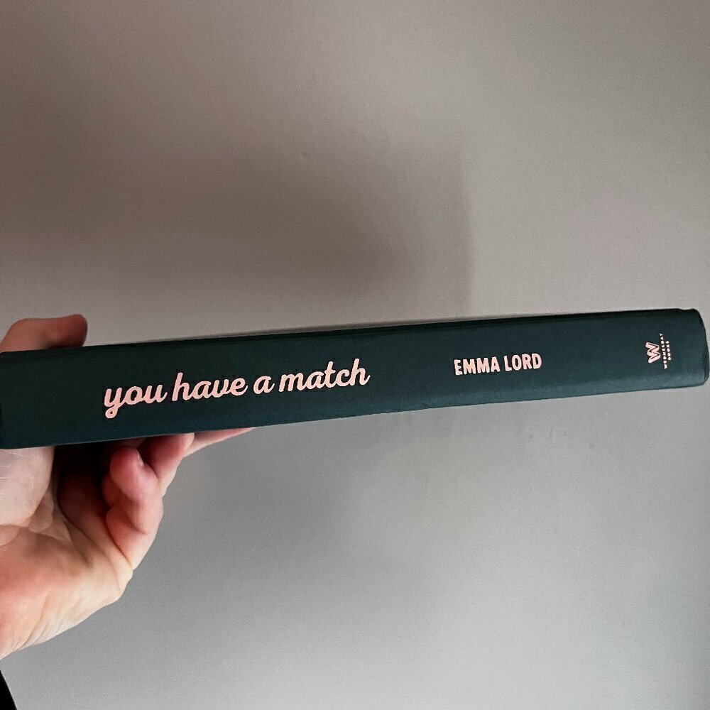 You Have a Match by Emma Lord Hard Cover Book Missing Cover